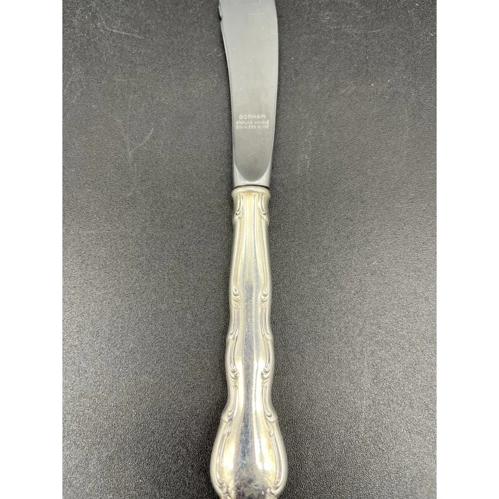 Sterling Silver Andante Notched Butter Knife By Gorham Silver